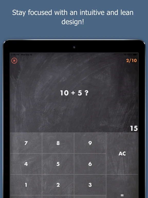 تصاویر Mental Math: Training Games iPad 