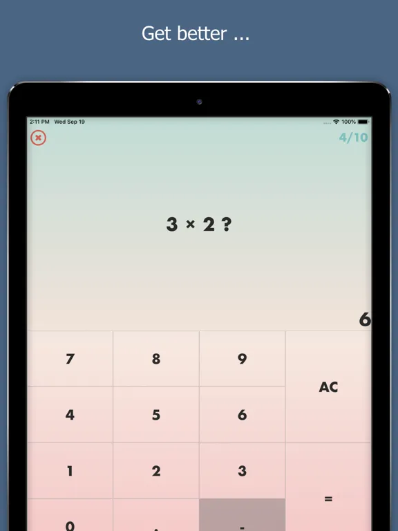 تصاویر Mental Math: Training Games iPad 