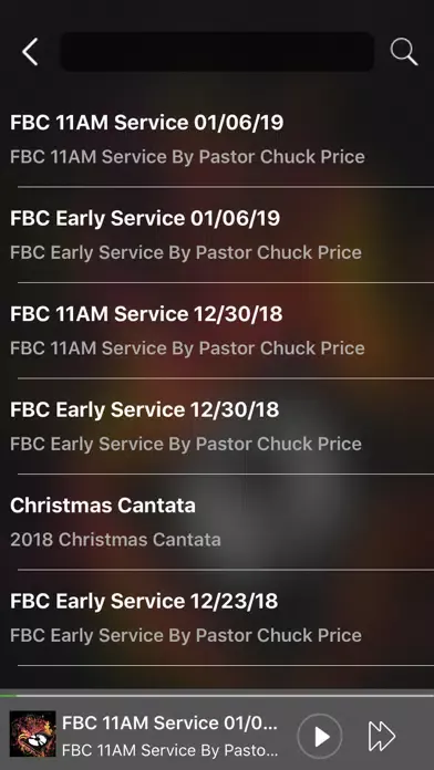 Tangkapan layar FBC Louisa
