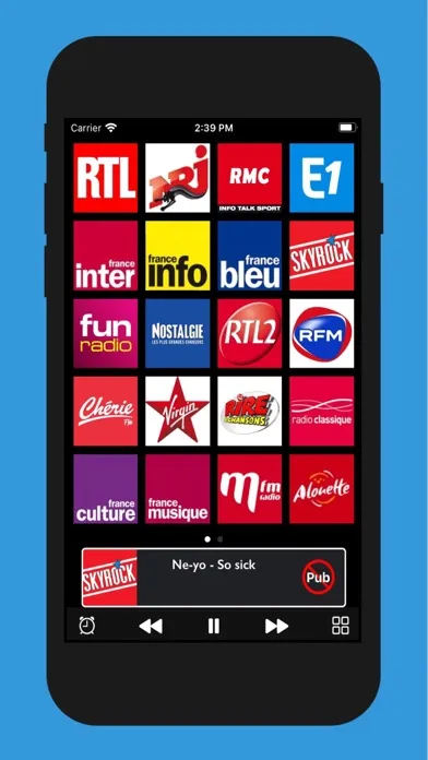 Radios FM: Top France স্ক্রিনশট