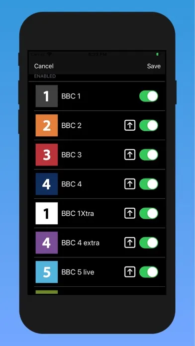 Screenshot di British Radios