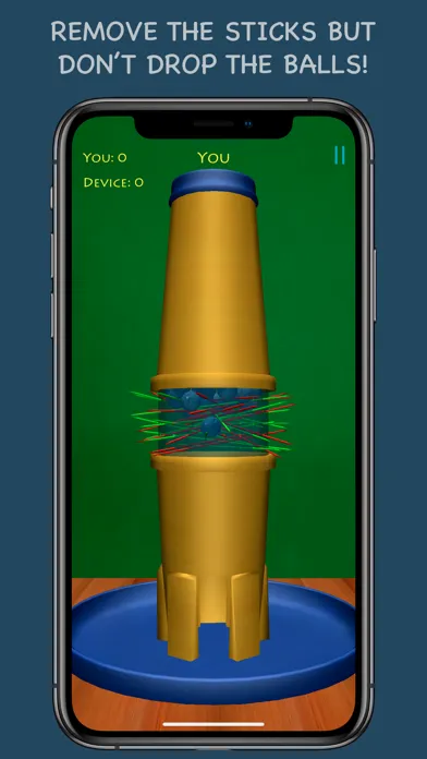 Capturas de tela do Pull Sticks