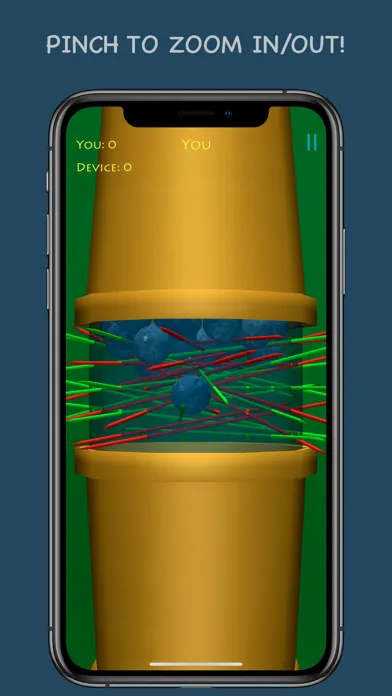 Capturas de tela do Pull Sticks