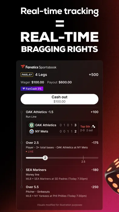 Fanatics Sportsbook & Casino 스크린샷