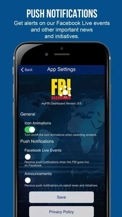 Tangkapan layar myFBI Dashboard
