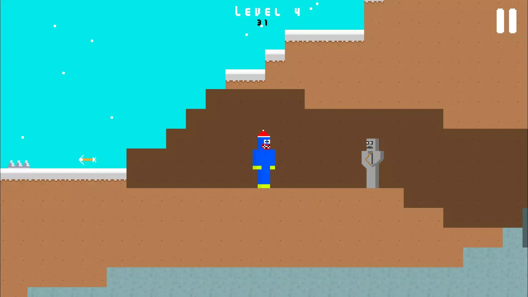 Noob Blue Monster Winter Screenshots