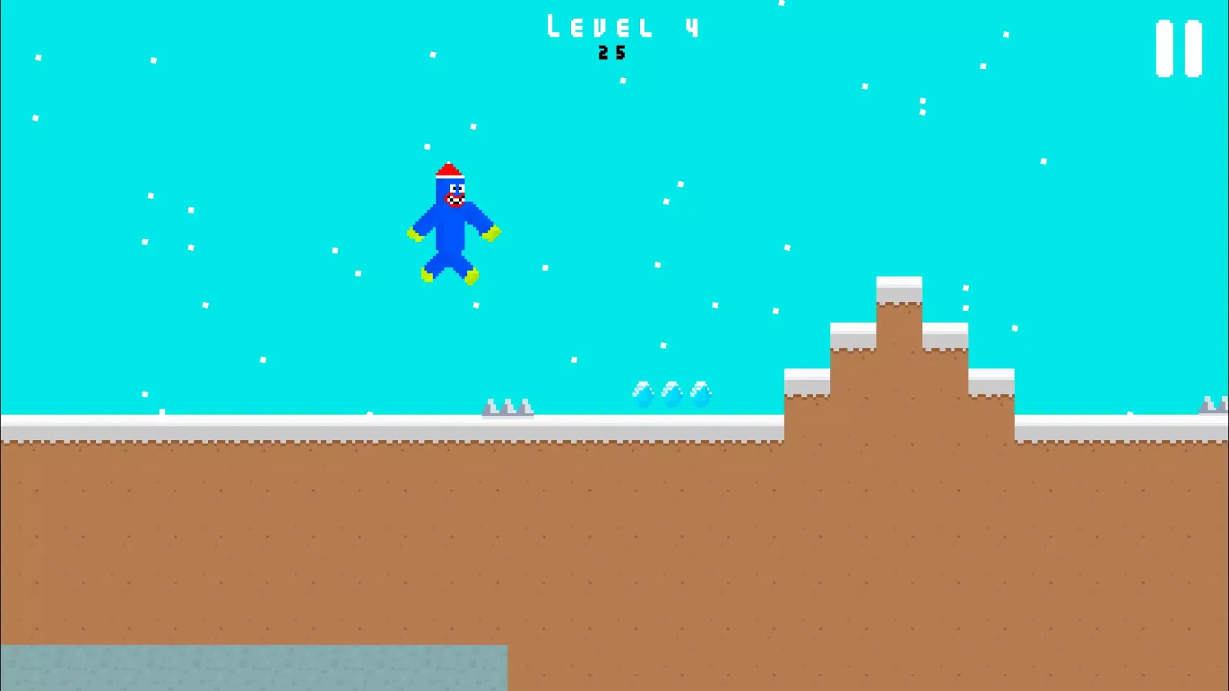 Noob Blue Monster Winter Screenshots