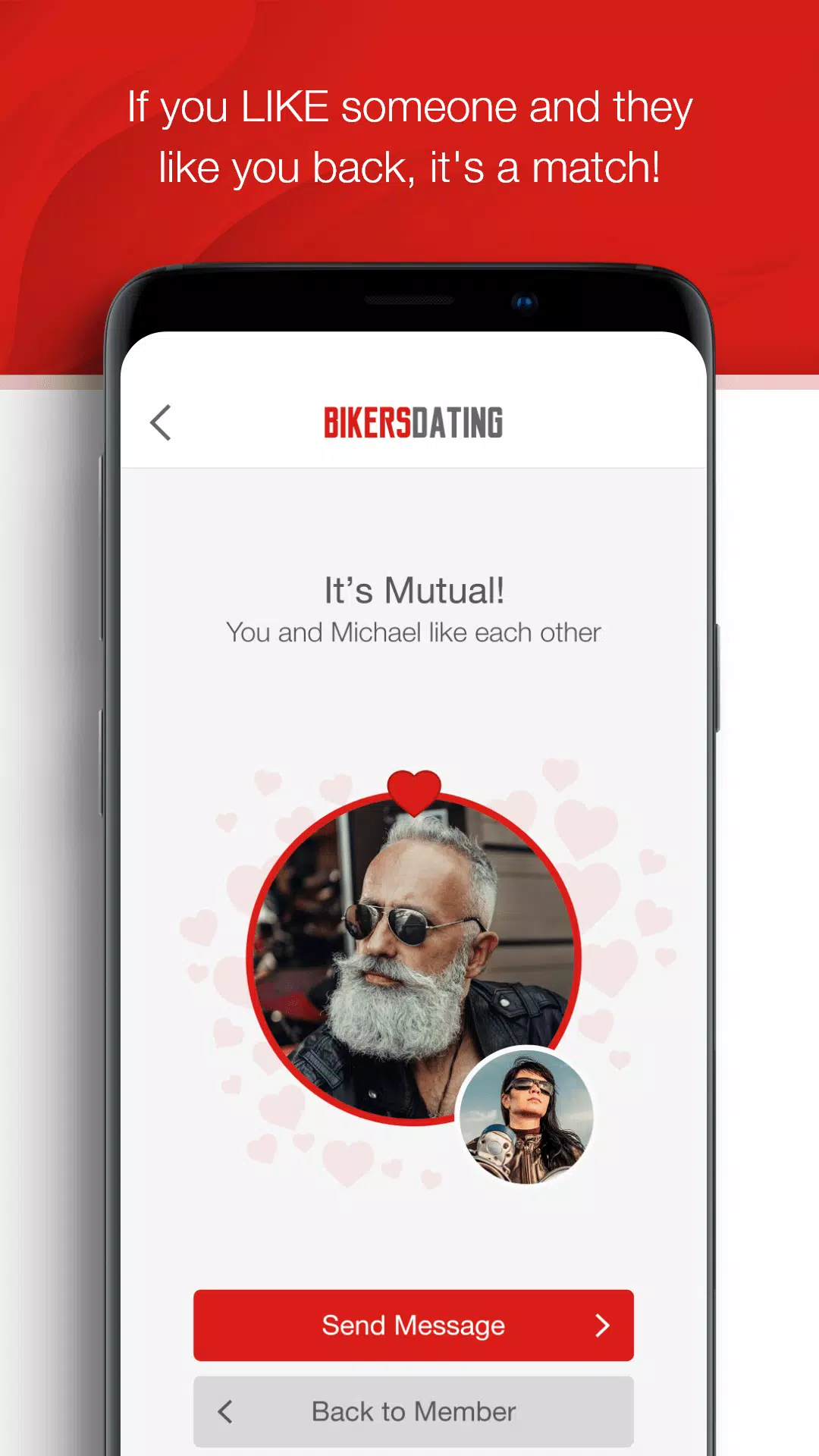 Bikers Datingzrzuty ekranu aplikacji3