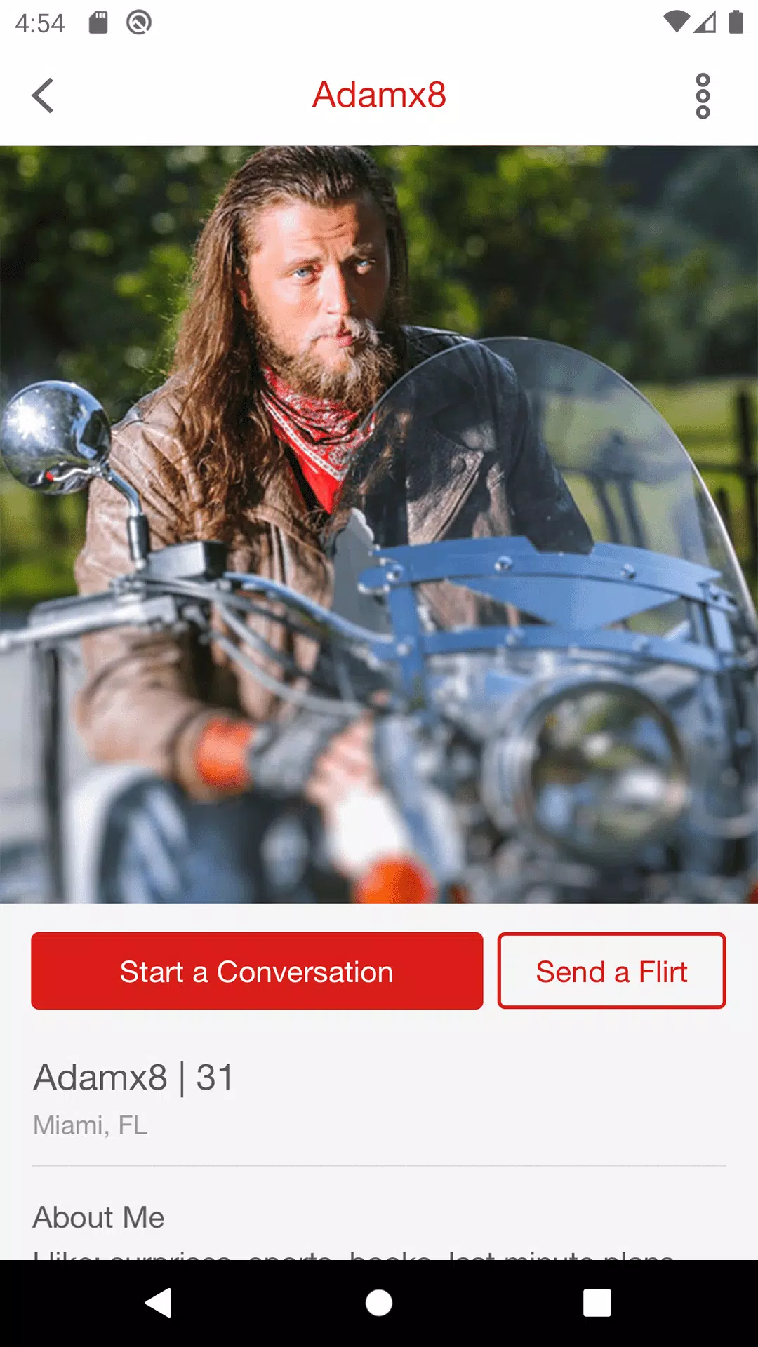 Bikers Datingzrzuty ekranu aplikacji5