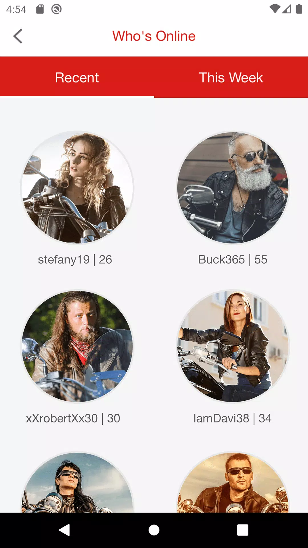 Bikers Datingzrzuty ekranu aplikacji7