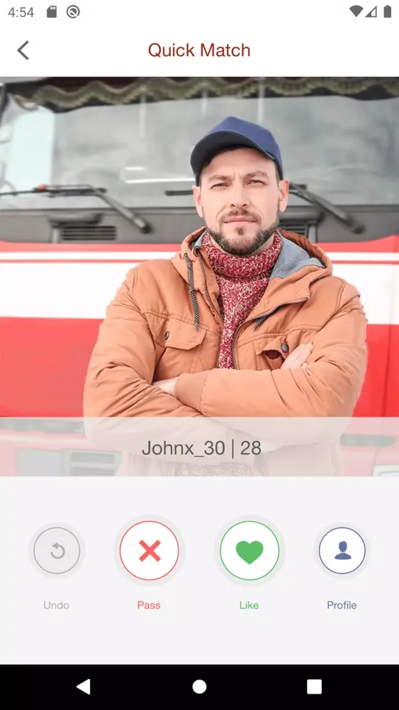 Trucker Dating Screenshots