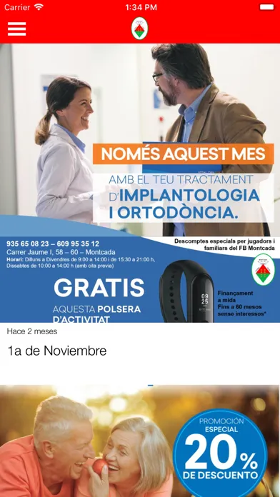 FB Montcada سکرین شاٹس