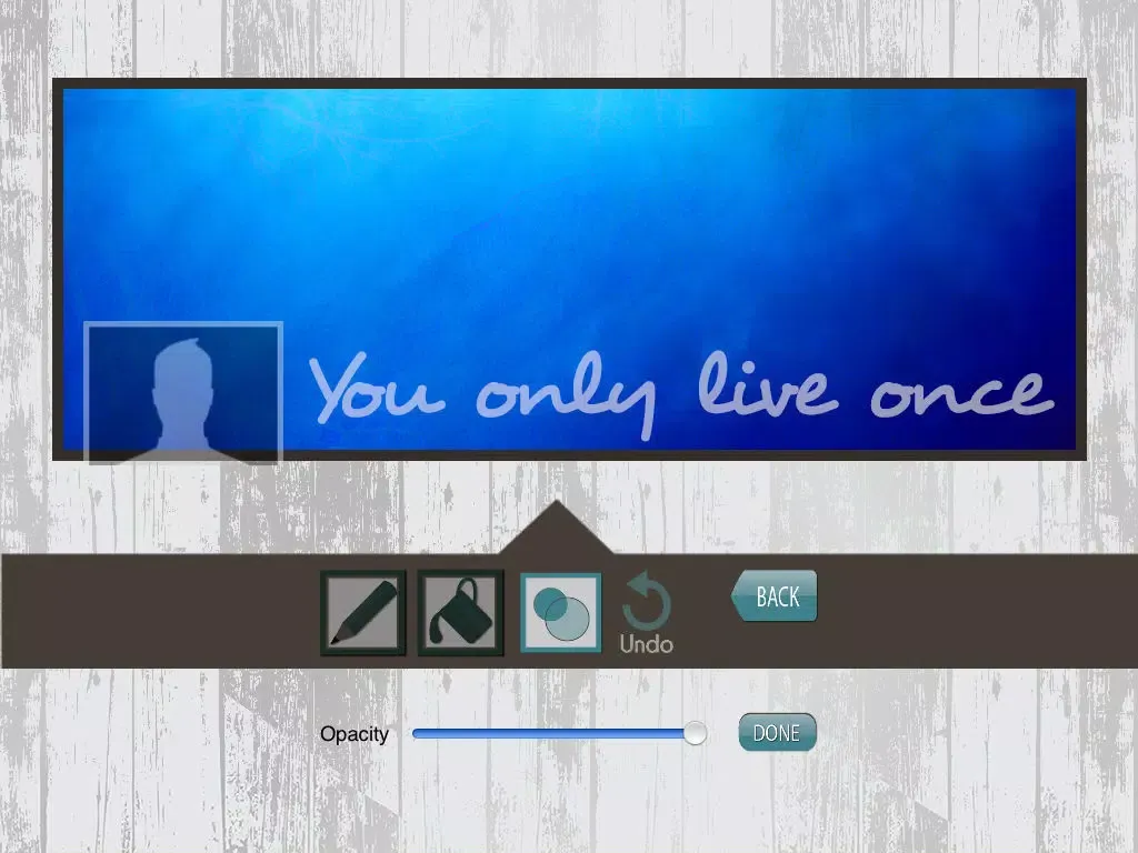 Capturas de tela do Cover Photo Scribbler for Facebook iPad 