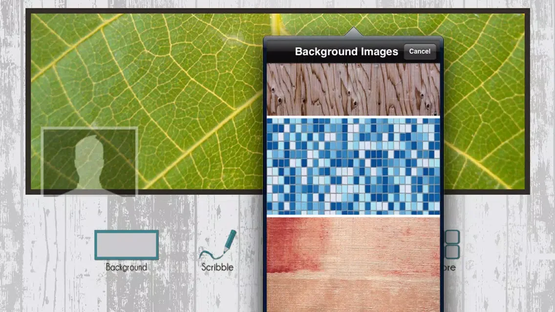 Capturas de tela do Cover Photo Scribbler for Facebook