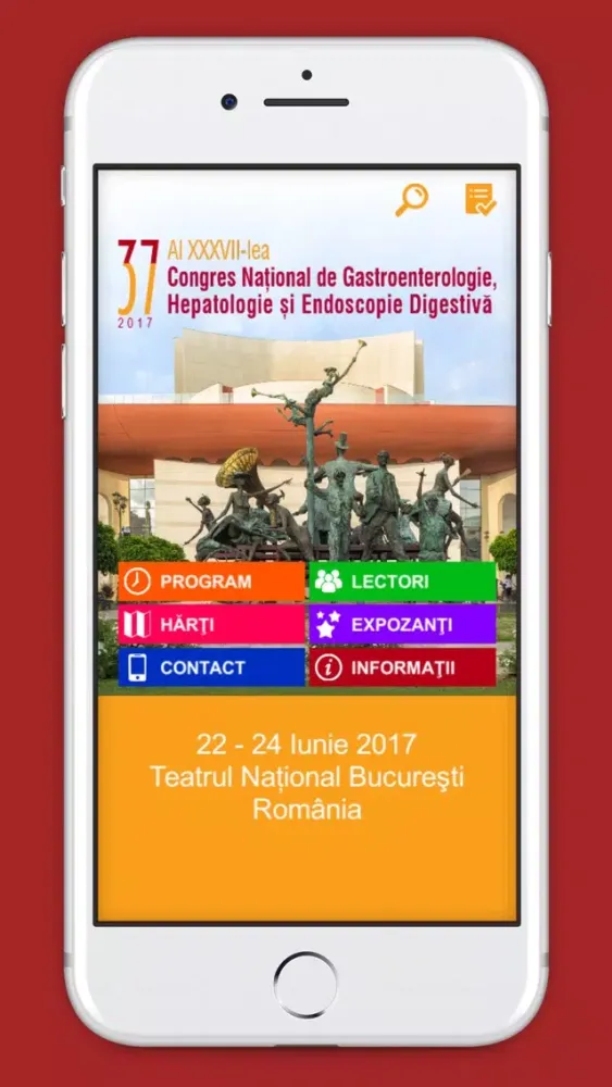 Congresul Național de Gastroenterologie București Screenshots
