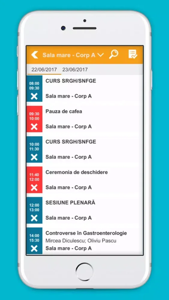 Congresul Național de Gastroenterologie București Screenshots