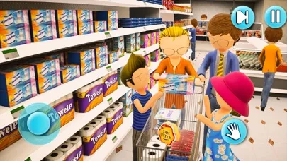 Captures d'écran de Stickman Newborn Babysitter 3D