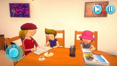 Captures d'écran de Stickman Newborn Babysitter 3D