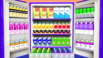 Capturas de tela do DIY Supermarket Organizer Game