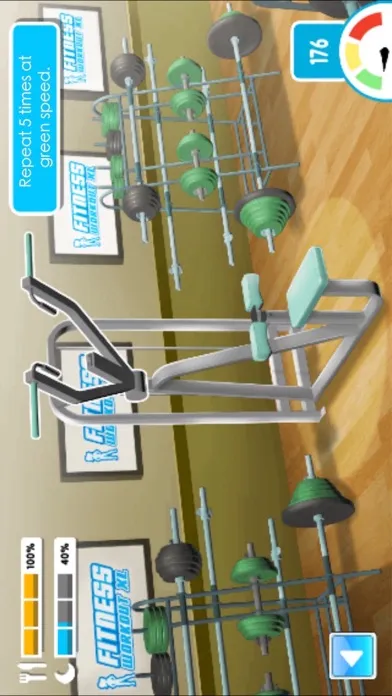 Body Fitness At Gym 스크린샷