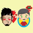 Boy & Girl Cute - Fc Sticker Boy & Girl Cute - Fc Sticker