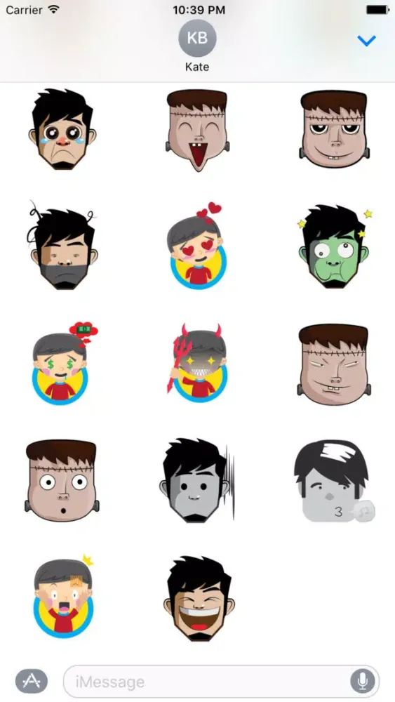 Boy & Girl Cute - Fc Sticker স্ক্রিনশট