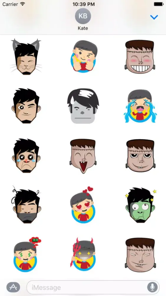 Boy & Girl Cute - Fc Sticker স্ক্রিনশট