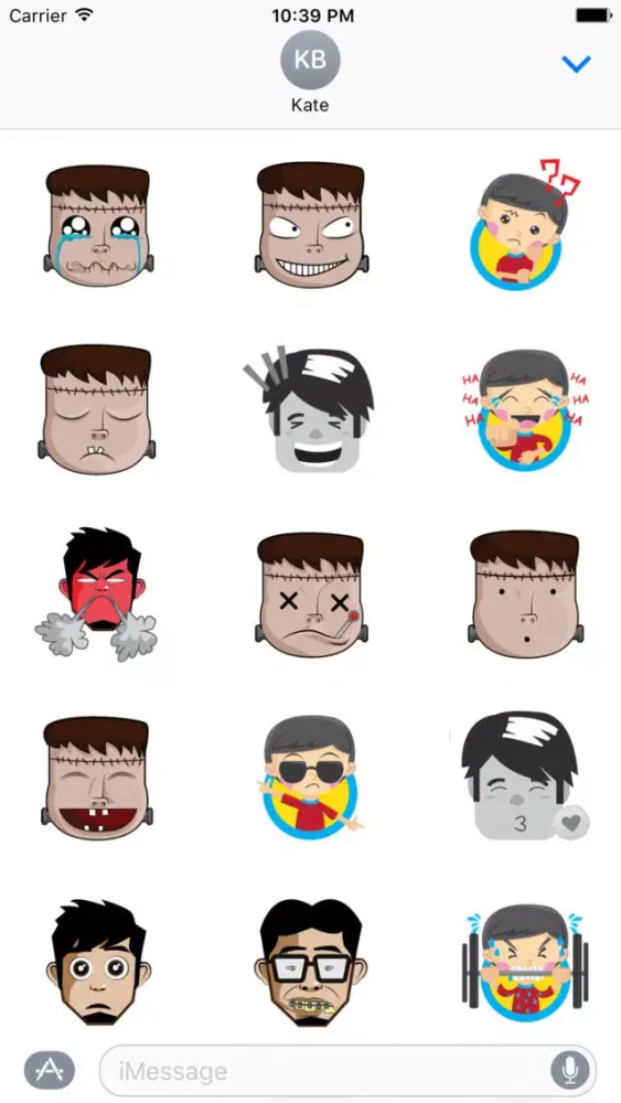 Boy & Girl Cute - Fc Sticker স্ক্রিনশট