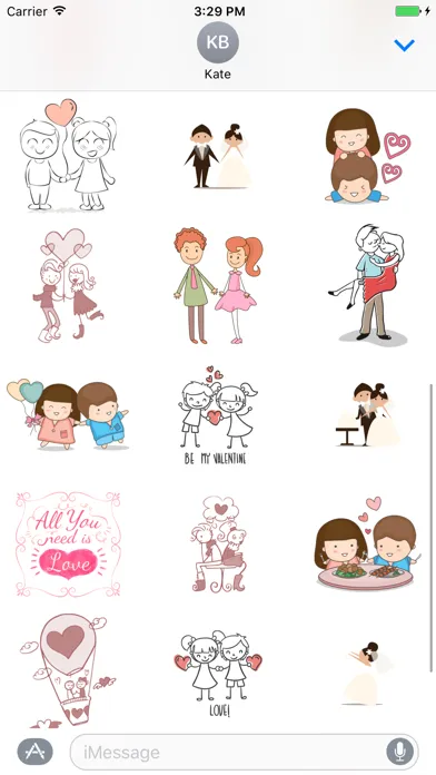 Tangkapan layar Happy Valentine Day -Fc Sticker