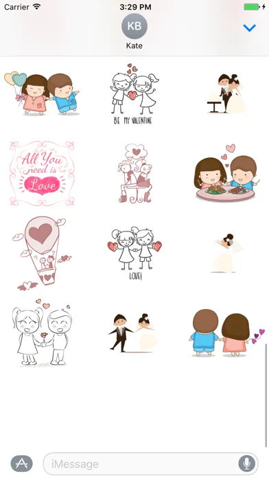Tangkapan layar Happy Valentine Day -Fc Sticker