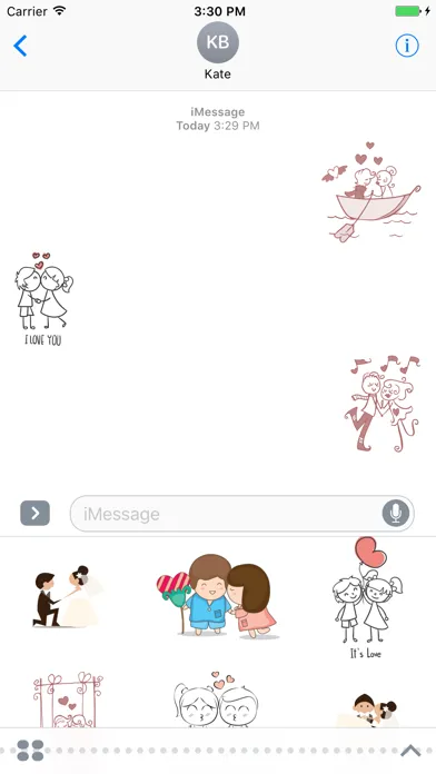 Tangkapan layar Happy Valentine Day -Fc Sticker