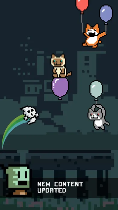 Capturas de pantalla de Break the Balloon: ghost & cat