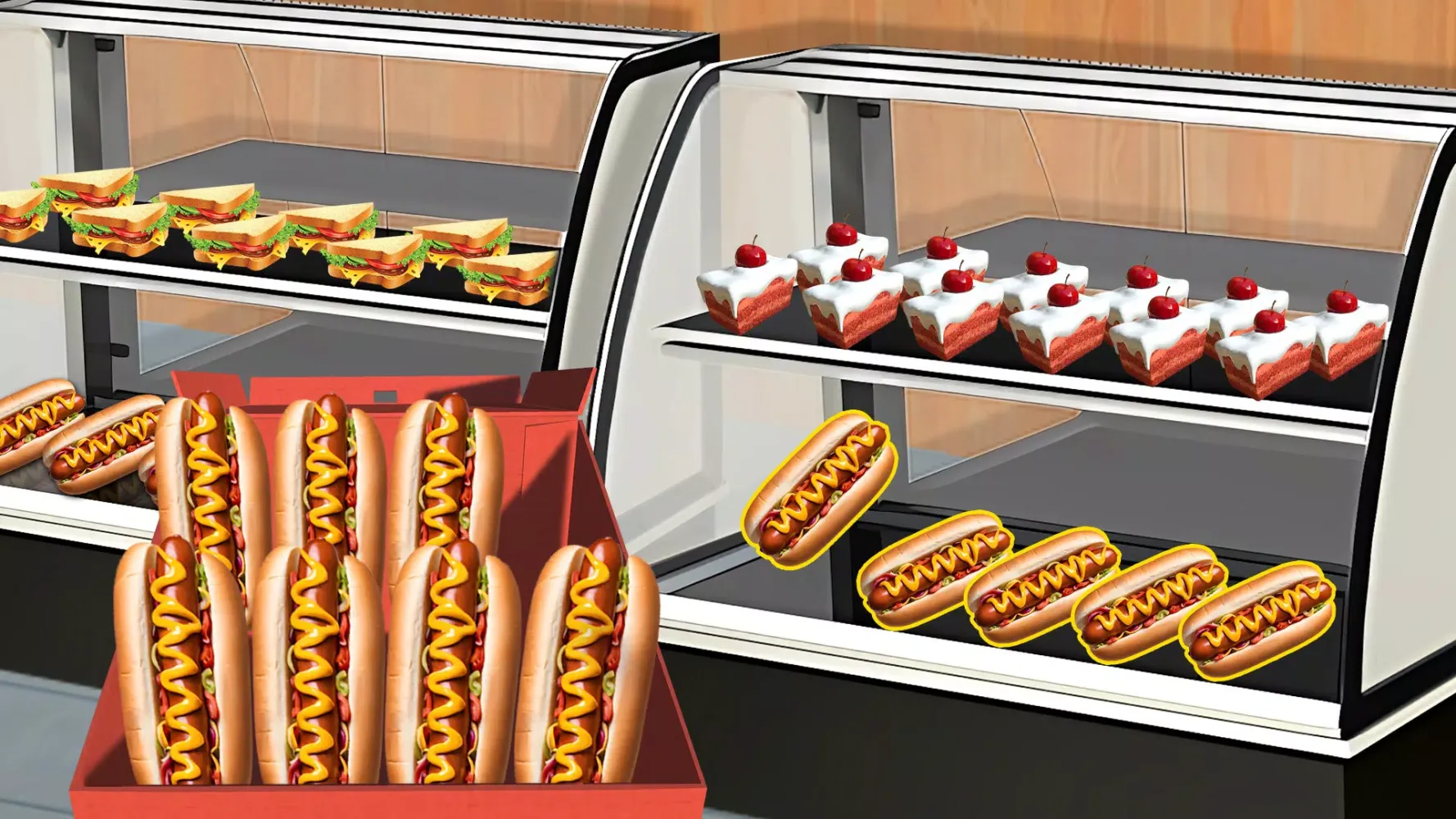 Capturas de pantalla de Fast Food Kingdom Simulator
