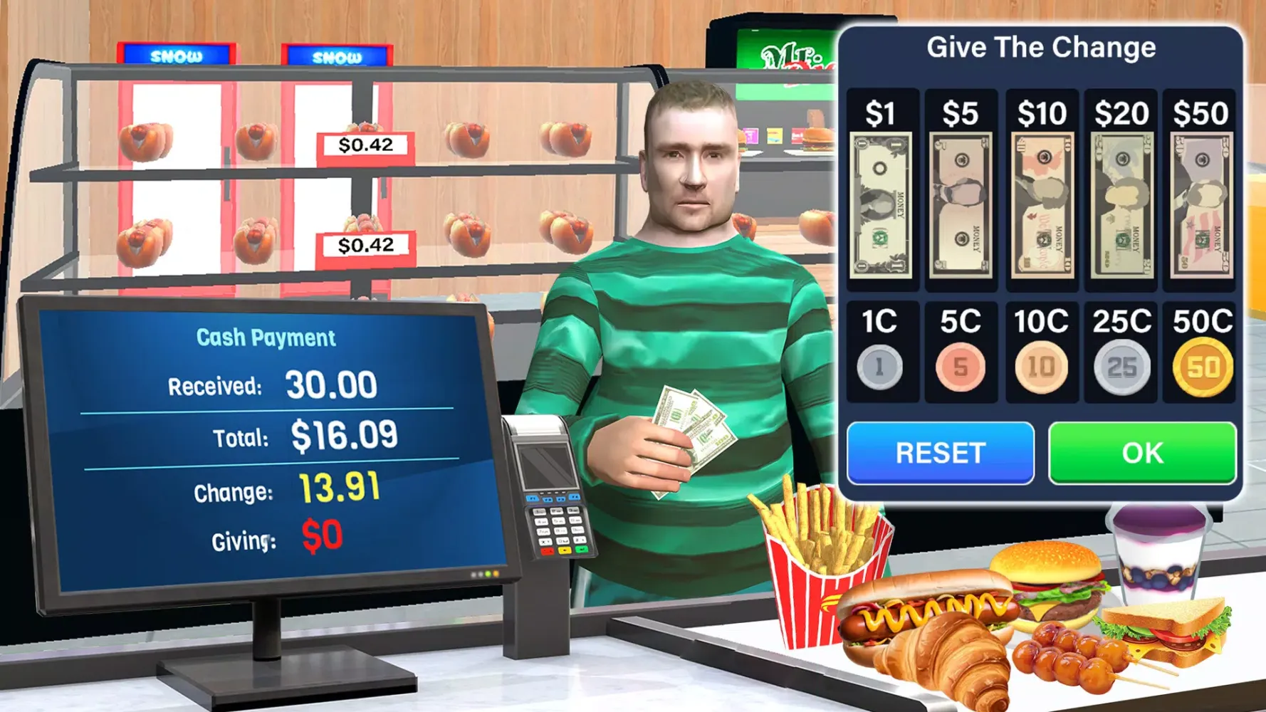 Capturas de pantalla de Fast Food Kingdom Simulator
