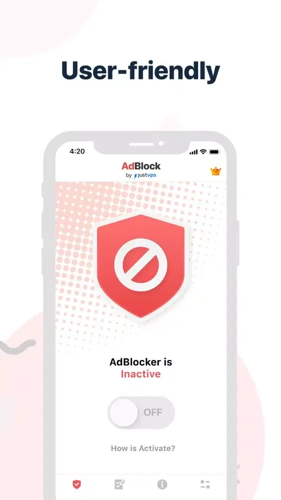 Zrzuty ekranu AdBlock by JustVPS