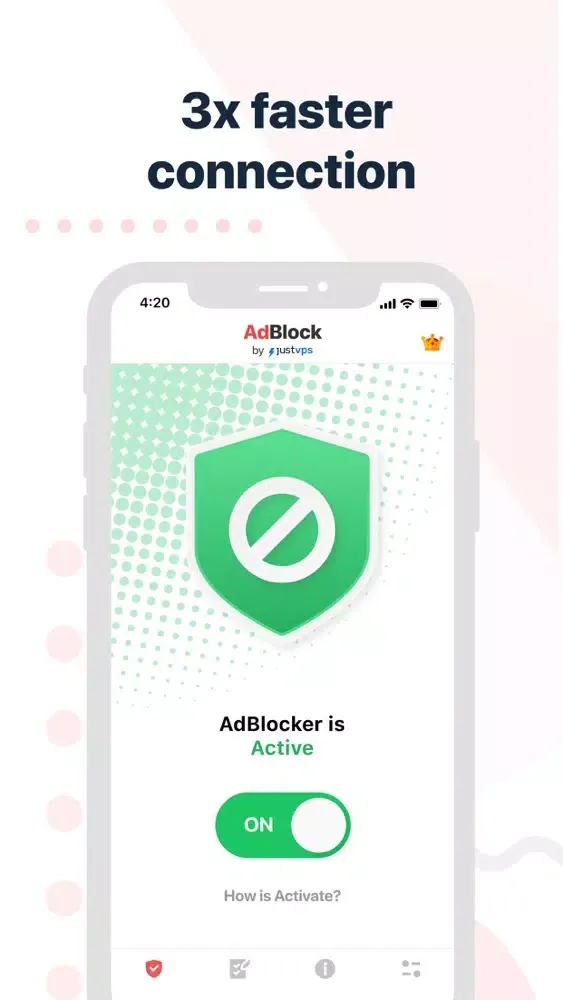 Zrzuty ekranu AdBlock by JustVPS