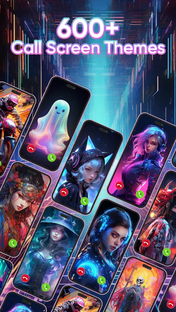Color Phone Theme: Call Screen Screenshots