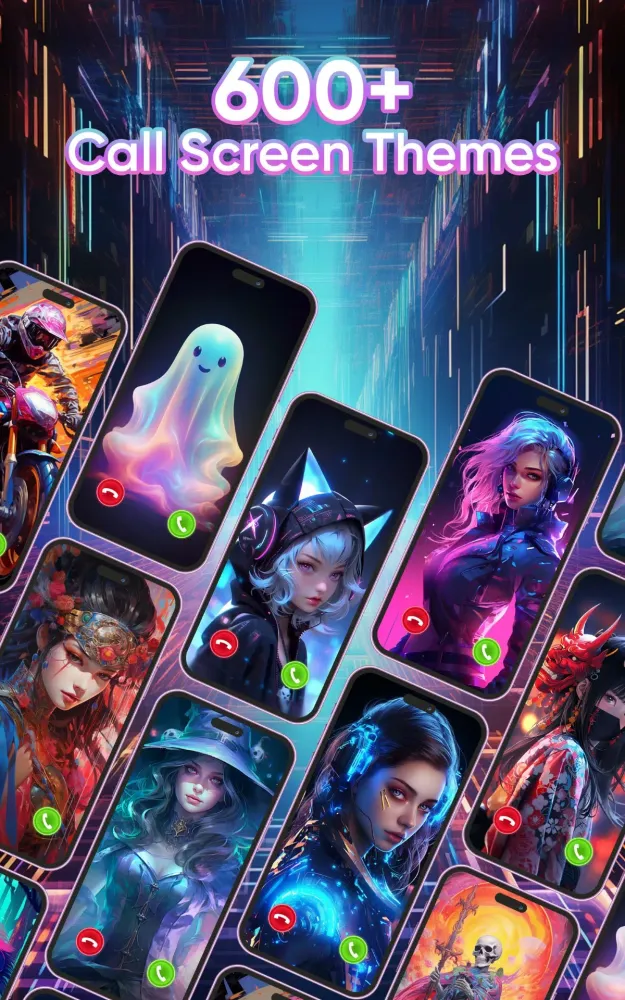 Color Phone Theme: Call Screen Screenshots
