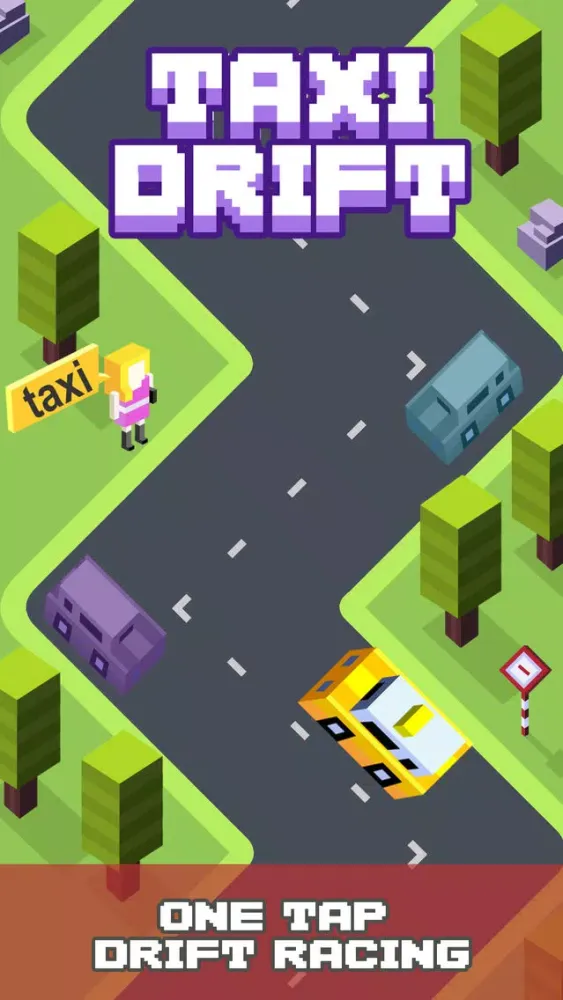 Tangkapan skrin Taxi Drift