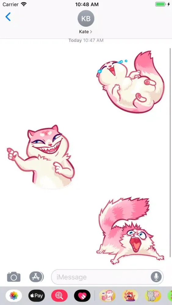 Ferocious Cat Sticker سکرین شاٹس