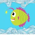 Fish Cute-Fc Sticker