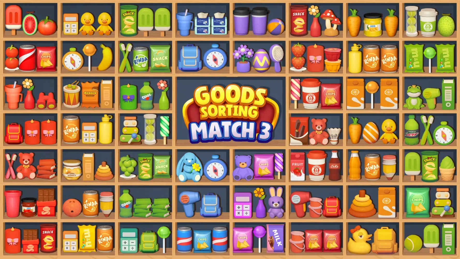 Tangkapan skrin Goods Puzzle: Sort Challenge