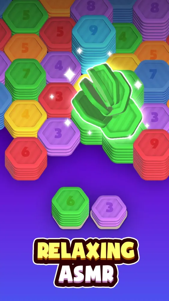 Tangkapan skrin Hexa Stack