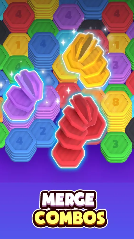 Tangkapan skrin Hexa Stack