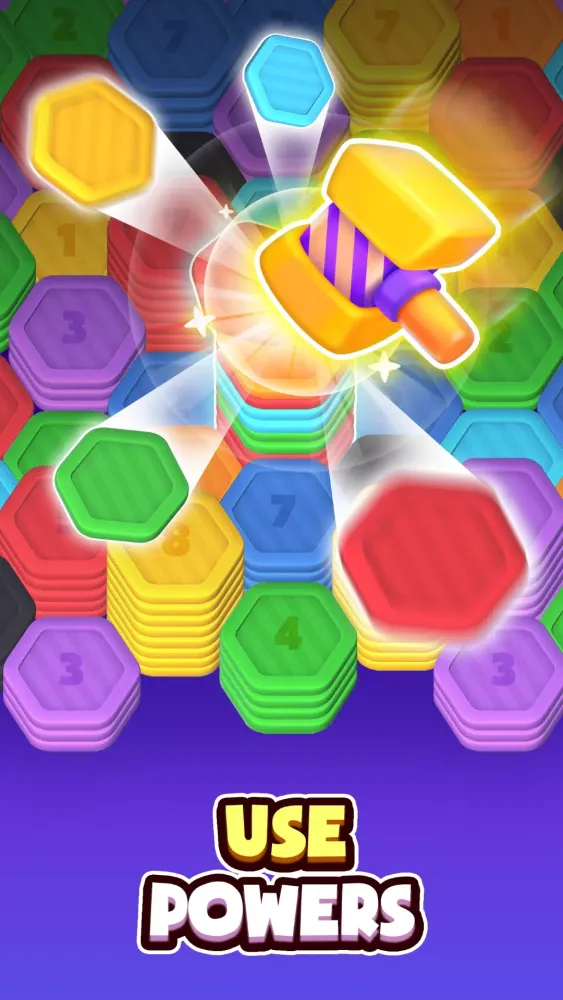 Tangkapan skrin Hexa Stack