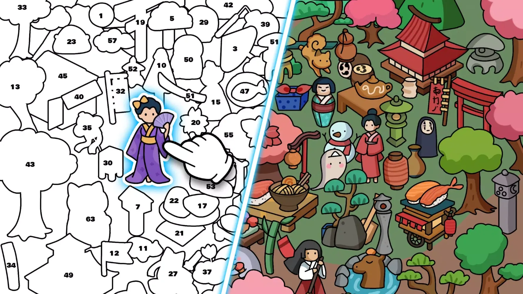 Sticker Color Book: ASMR Game Screenshots