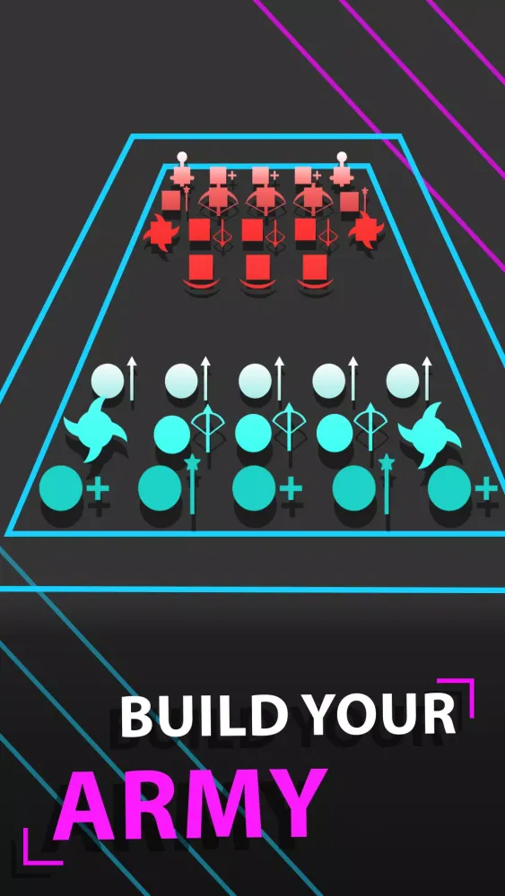 Capturas de pantalla de Dot Army: Idle RTS