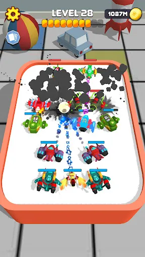 Ảnh chụp màn hình của Merge Master Robot Battle
