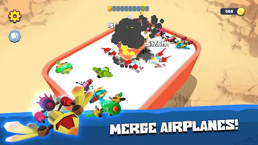 Ảnh chụp màn hình của Merge Master Robot Battle