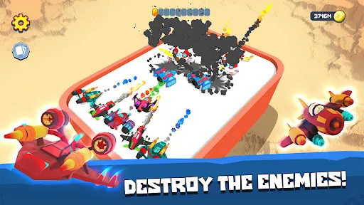 Ảnh chụp màn hình của Merge Master Robot Battle